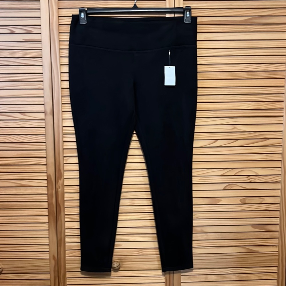 Black Tape Faux-Suede Leggings - XL